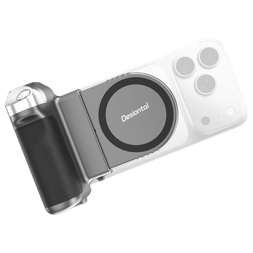 

Магнитная ручка затвора камеры для смартфона, Bluetooth, ручка для селфи, стабилизатор для фото камеры с 1/4 холодной обувью для Iphone 17, Android