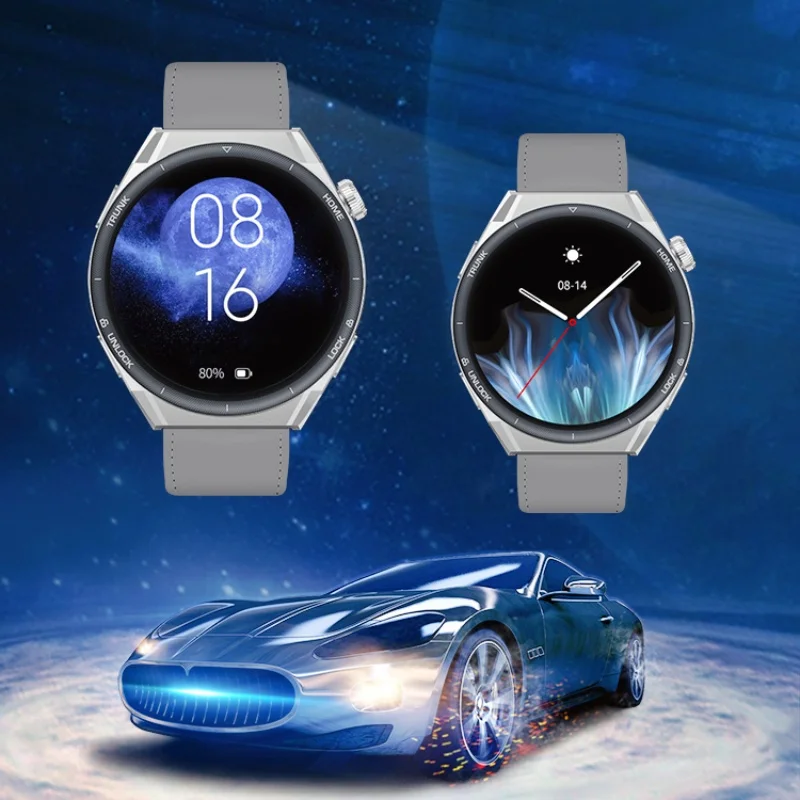 Luxury Stainless Steel Smart Watch Key Remote Control Model L6 for Haval Great Wall Geely Buick FORD GMC VVDI XM38 CHIP