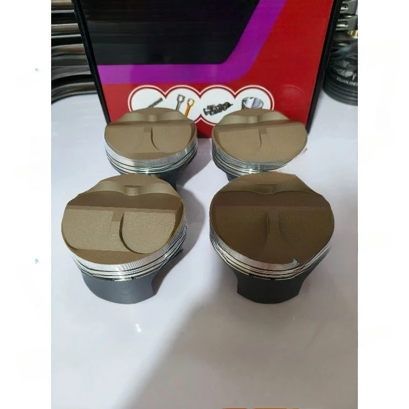 Forged For Honda K24 K20 800HP 5 Axis CNC High Compression Racing Engine Pistons Set 1 Pcs