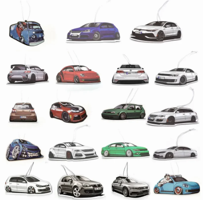 Car Air Freshener Hanging Perfume For Volkswagen VW CC Beetle Lamando Magotan Scirocco Sagitar Beetle Golf 5 6 8 MK6 GTI MK5 6 8