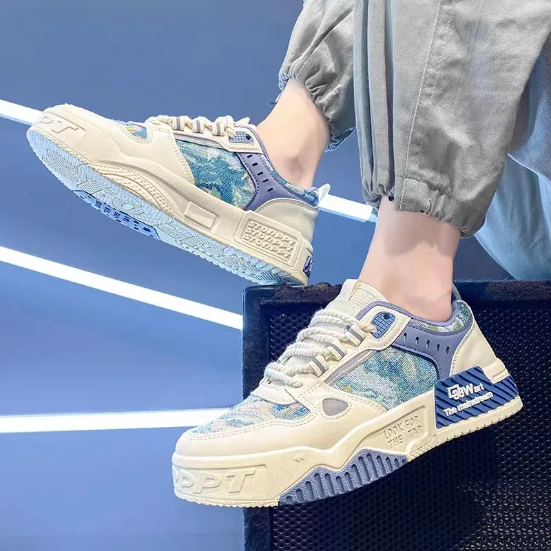 Mens Running Shoes Outdoor Sports Casual Jogging Walking Shoes 2024 New Mesh Comfortable New Sneakers for Men image 6