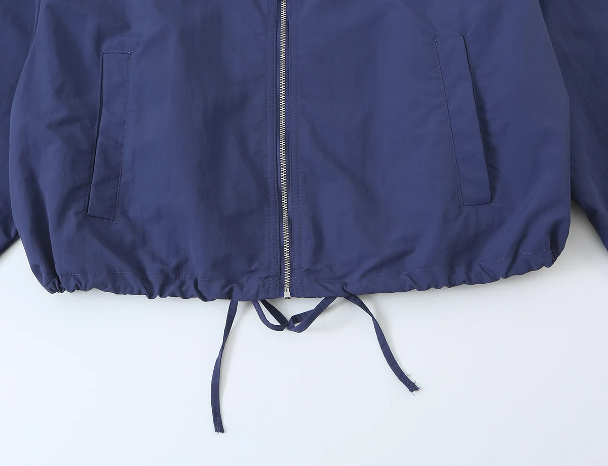 KONDALA Damen Herbst Casual Chic Trainingsanzug, Jacke mit Reißverschluss und verstellbarer Taille, Hose mit Kordelzug, 2026 Herbst Trendiges Hosenset – Detail 18