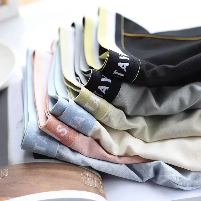 Men's Underwear Modal Cotton Sports Style Simple Boys Relaxed Comfortable Breathable Summer Trend Short Shorts with Four Corners