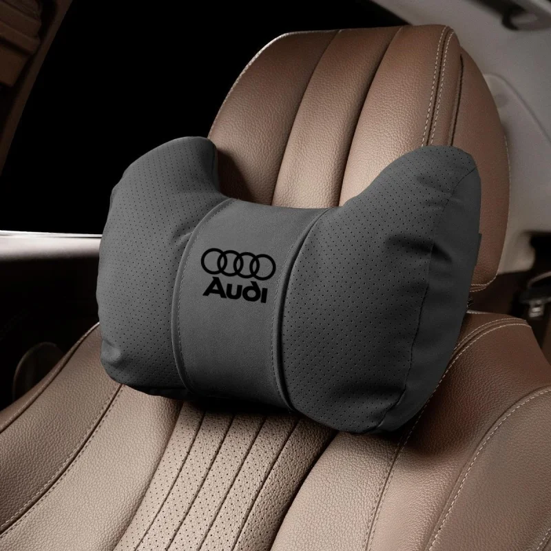 

Car Neck Pillows Car Headrest Cushion Support Seat Accessories for Audi A1 A3 8P A4 A5 A6 C7 A7 S3 S7 R8 Q2 Q3 Q5 Q7 Tt Ttrs Tts