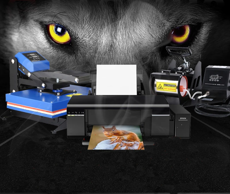 Hot Sale L805 Sublimation Printer A4 Sublimation Inkjet Printer Inkjet Photo Printers For Thermal Transfer  Six-color