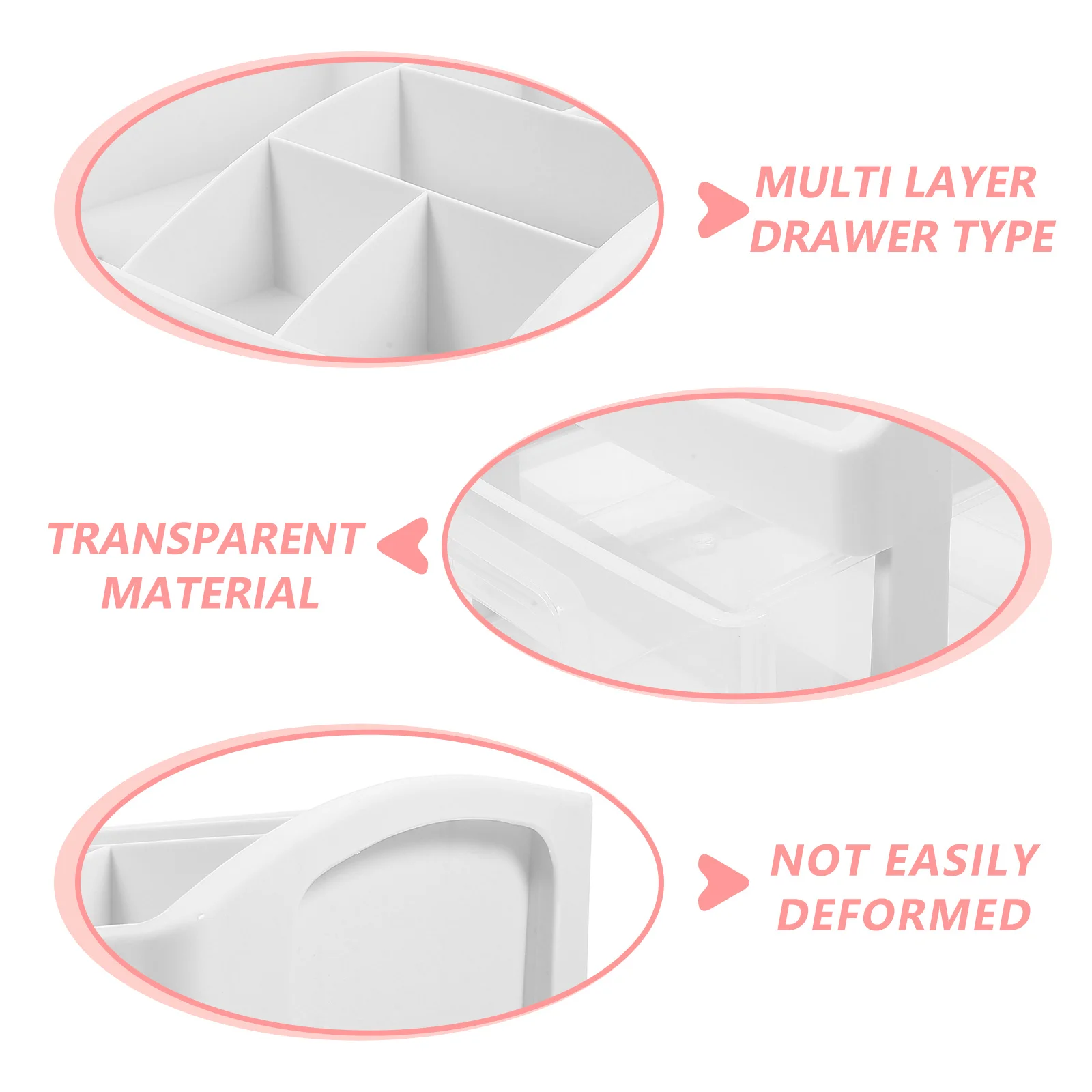 

Multilayer Drawer Storage Box Desktop Organizer For Office School Stationery Files Sundries Desktop Drawer Organizer