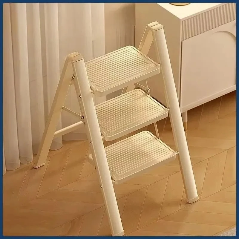 Folding Thickened Step Ladder Safety Herringbone Ladder Installation Free Multifunctional Scaffolding Home
