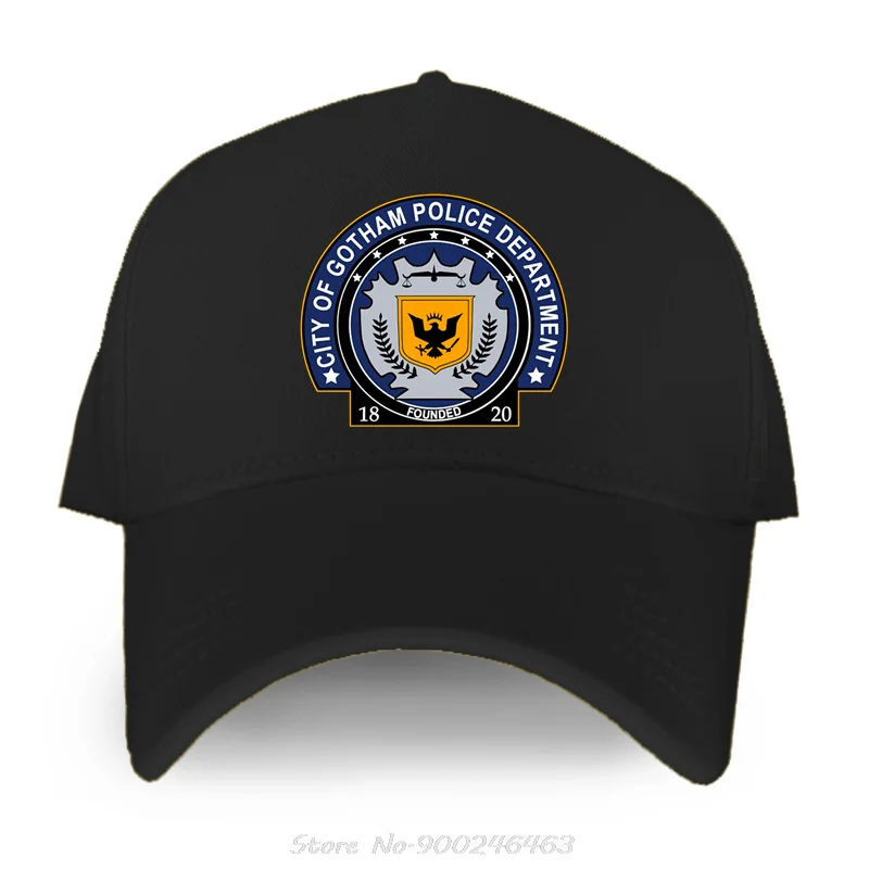 Gotham City GCPD SWAT Gotham Baseball Cap Fashion Hats Men Cotton Outdoor Simple Visor Casual Cap