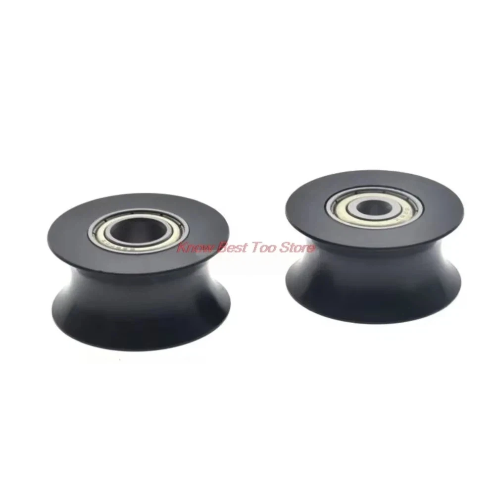 2pcs U-groove Wheel Walk Line Pulley Automatic Equipment Peilin Movable Pulley 6 * 34 * 16