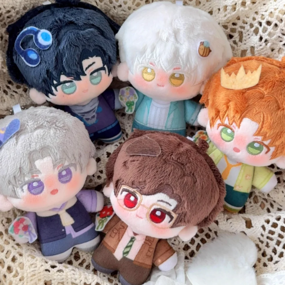 

10CM Light and Night Osborn Sariel Charlie Evan Jesse Cotton Doll Plush Cute Cartoon Figures Stuffed Toys Student Birthday Gift