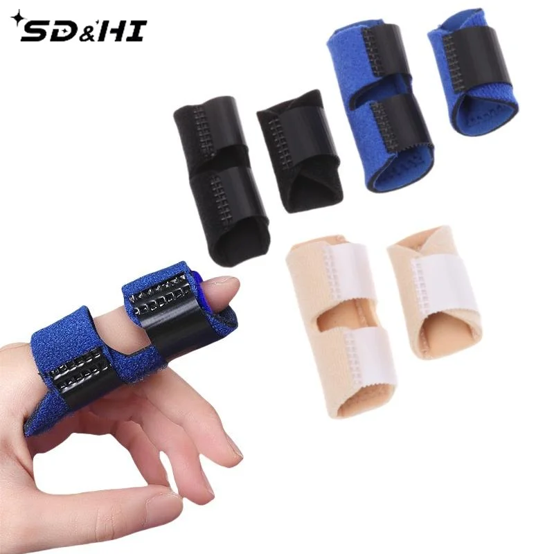 5PCS Uomini e Donne Sport Equipaggiamento Protettivo Fissaggio Dito Per Dita Rotti/Adrizzamento Dito/Guanti Per Dito Guanti Set di Supporto