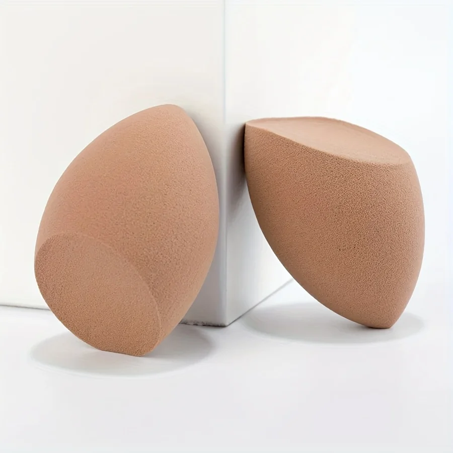 12 Stück hydrophile Schwämme – latexfreie mehrfarbige Mixer für Foundation/Creme/Pulver |   Reiseset für alle Hauttypen