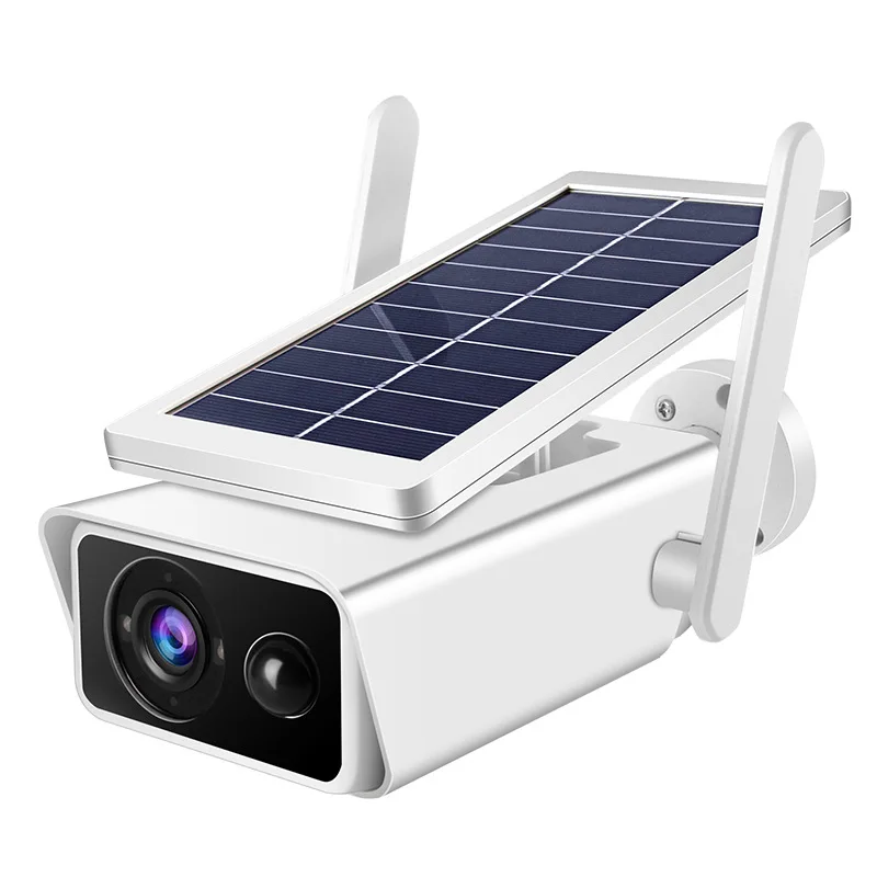 

Zhuo Wei Solar Camera Battery Waterproof Outdoor HD Mobile Phone Remote Farm Wireless Surveillance Camera