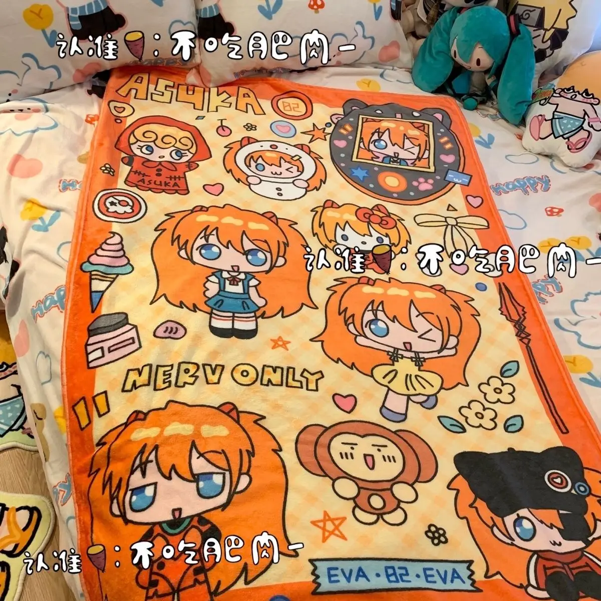 新しいかわいい綾華ラングレーブランケットエアコンフランネル新世紀