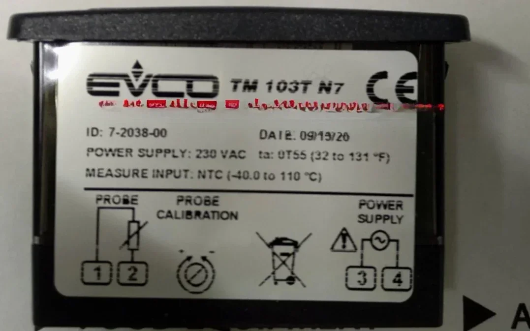 TM103AT,EV3X21N7,FK150/FK201/EVK201/EVKB21N7,EVK401N7 EVCO