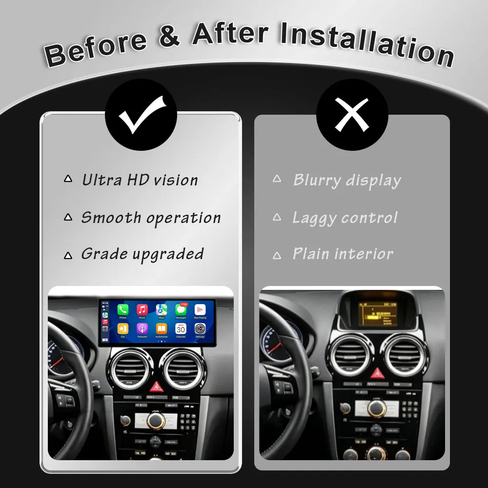 12.3  inch for Corsa D  2007 - 2012 Opel  Android Auto Car Radio Mutimedia Player GPS Navigation  Bluetooth  4G  DSP  WFi  QLED