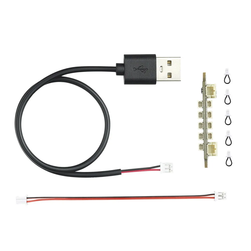 

Модуль распределения питания IA005 для 3D-печатных моделей, 4-канальный, 5-компонентный, для дистрибьюторской платы стандартных моделей Tuozhu