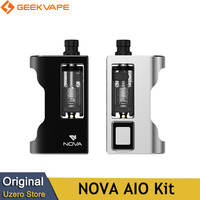 Original Vandy Vape Nova AIO Kit 60W E Cigarette MOD Vape with 6ml RBA Pod Cartridge Vaporizer Side Filling 18650 Vaper