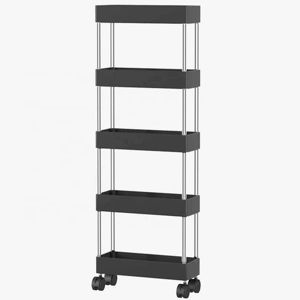 Over The Cabinet Pantry Door Storage Rack Metal Basket Organizer Kitchen Adjustable Wall Mount Spice Rack