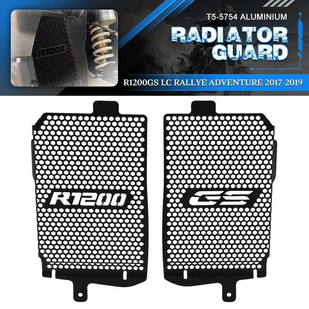 

FOR BMW R1200GS R 1200 GS R-1200-GS Rallye 2017 2018 2019 Radiator Guard Protector Grille Cooler Cover Water Tank Protection