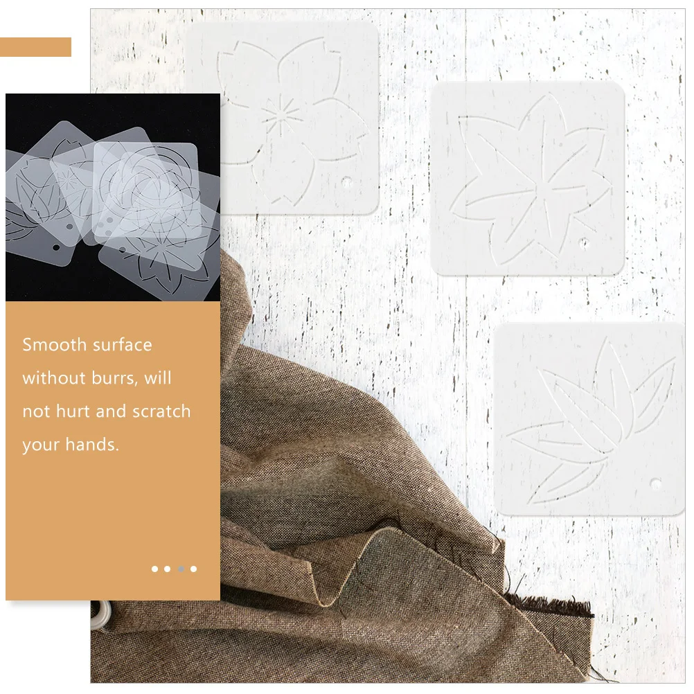 

5Pcs Acrylic Quilting Template Ruler Smooth Surface No Burrs Beginner Friendly Sewing Measure Tool DIY Clothing Drawing Rulers