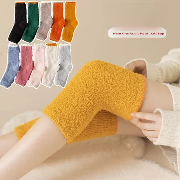 

Thiened Coral Fce наколенники защитный чехол для комнаты с кондиционером Sp Warmth профессиональная защита суставов большого размера L...