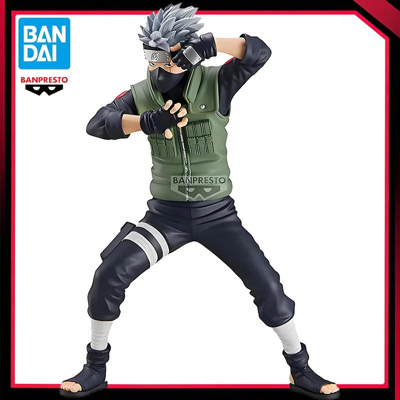 

In Stock Original Banpresto Grandista Naruto Shippuuden Hatake Kakashi 23CM Genuine Anime Figure Action Model Collectible Toys