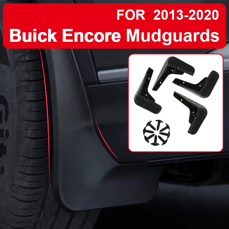 

Soft Mud For Buick Enclave Encore2010-2020 Accessories TPE Mudguards Original Design Fender Anti-Snow Anti-Sand Guard Protector