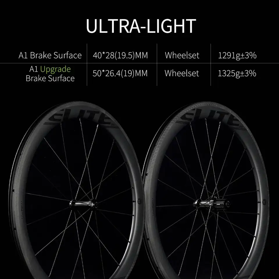 ELITEWHEELS EDGE 50mm リムブレーキ エリートホイールズ ELITEWHEELS エッジ ディスク EDGE50 DISC