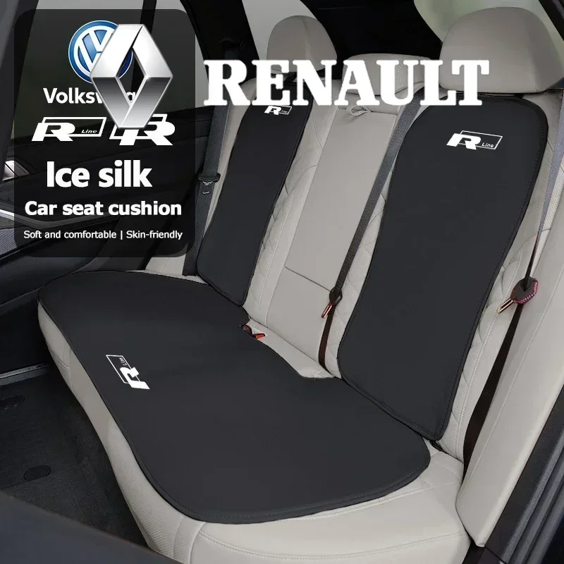 

Car Seat Cover Front Rear Cushion Breathable Protector Mat For VW GTI Atlas Jetta Touareg Variant Golf Polo Taos Nivus Passat Ti