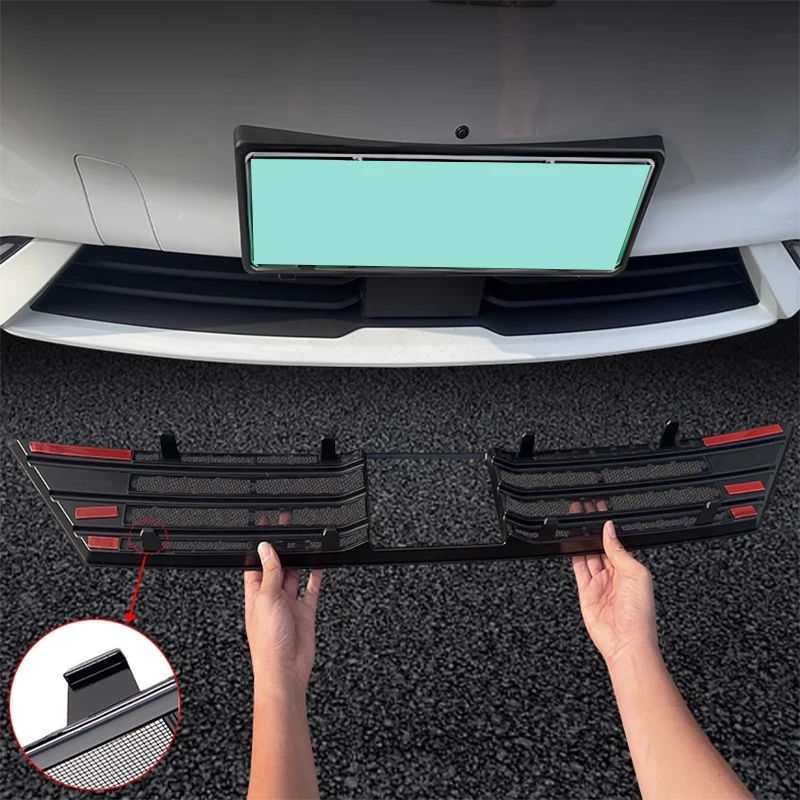 

For Geely EX5 Proton e.MAS 7 Snap On Insect Proof Net Car Front Grille Insect Proof Net Radiator Condenser Protective Cover