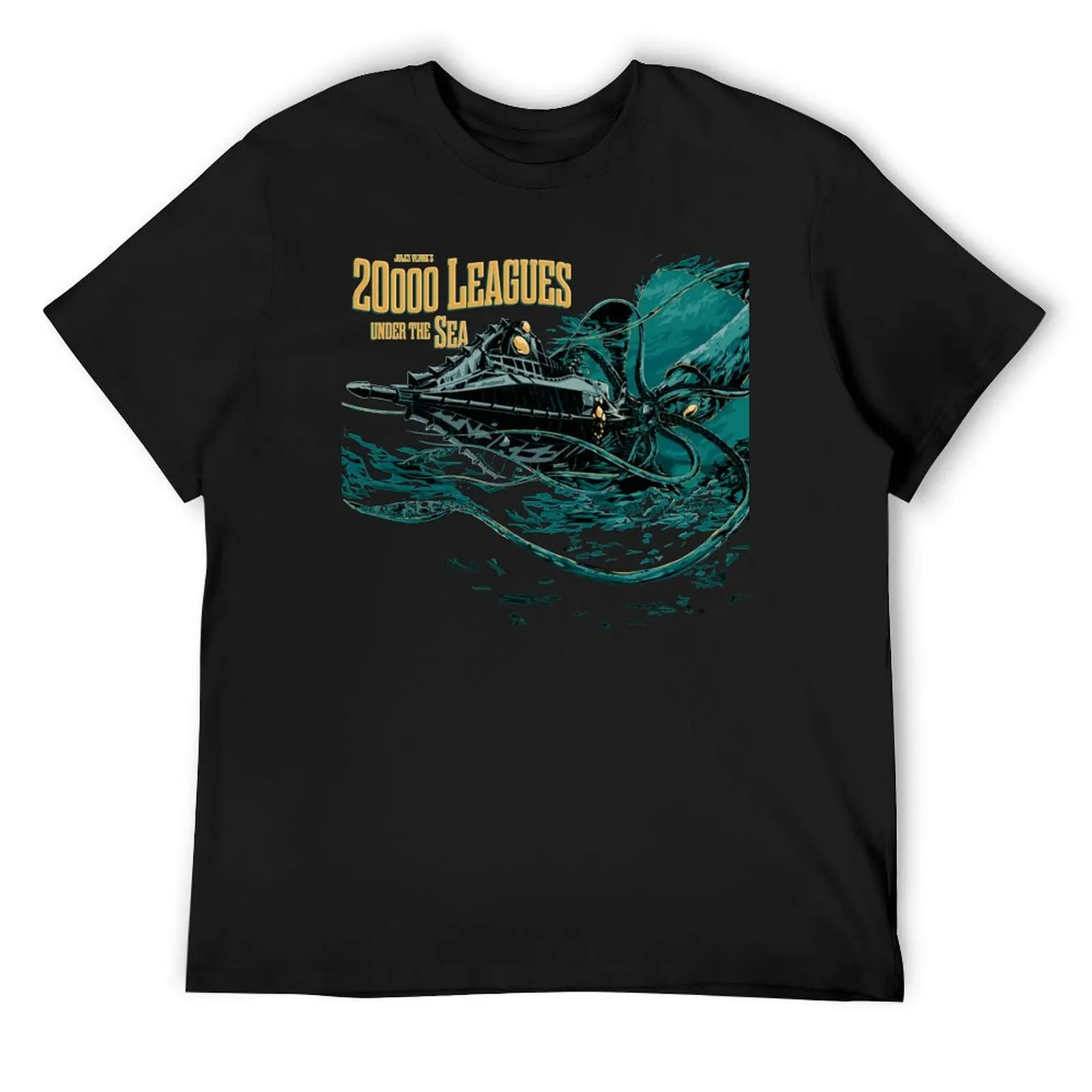 20000 leagues under sea JV T-Shirt boys whites anime tshirt anime t shirts funny t shirts men