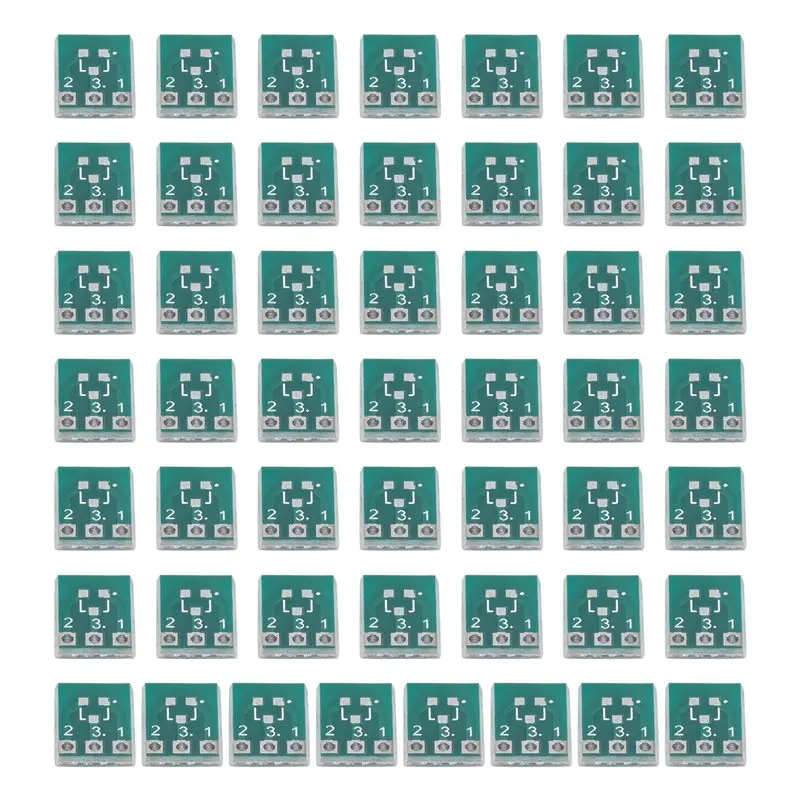 AA05 SOT23 SOT23-3 Turn SIP3 Double-Side SMD Turn DIP SIP3 Adapter Converter Plate SOT SIP IC Socket PCB Board DIY Kit