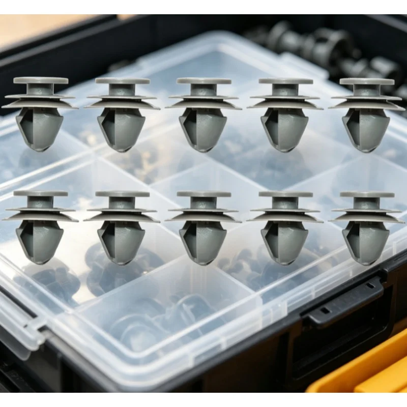 10/20/30PCS Car Interior Trim Clips Wheel Arch Buckle for Nissan Qashqai Lower Door Moulding Front Flare Retainer