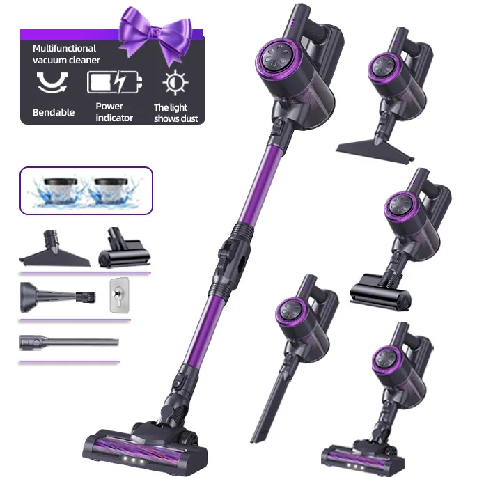 Wireless vacuum cleaner household large suction 50000Pa suction and towing machine