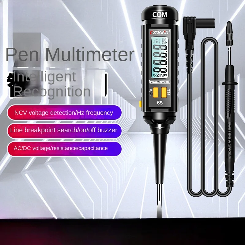 Compteur universel en forme de stylo, multimètre de type stylo, mesure par induction multifonctionnelle, mesures spécifiques d'électricien