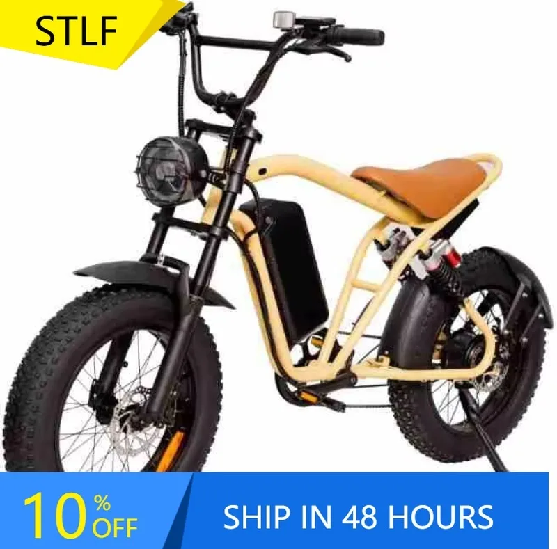 BR USA Free Shipping Electric Bike 48 V 1200W Electric Bike 20 Inch Fat Electric Bicycle Aluminum Alloy E-bike Bike