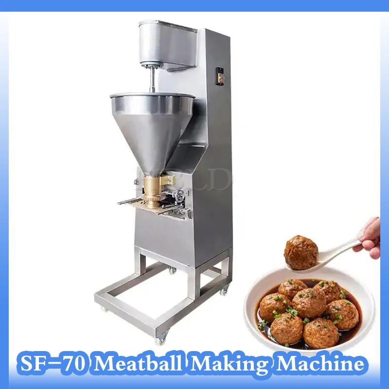 

Easy To Clean Tabletop Rice-Meat Dumplings Forming Machine Radish And Leek Meatball Making Machine