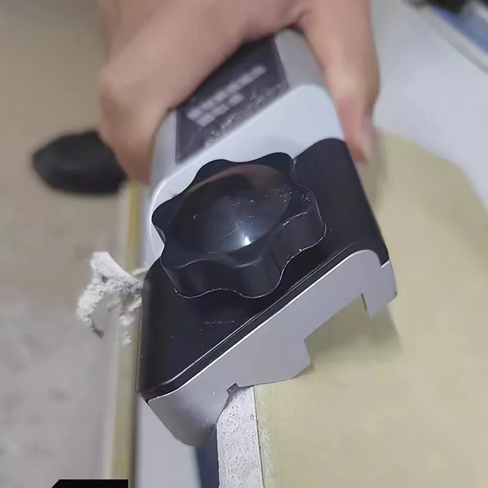 Manual Plasterboard V Chamfer Bevel Double Slot 45 Degree Trimming Tool Board Plane Gypsum Right Angle Device Woodworking Planer