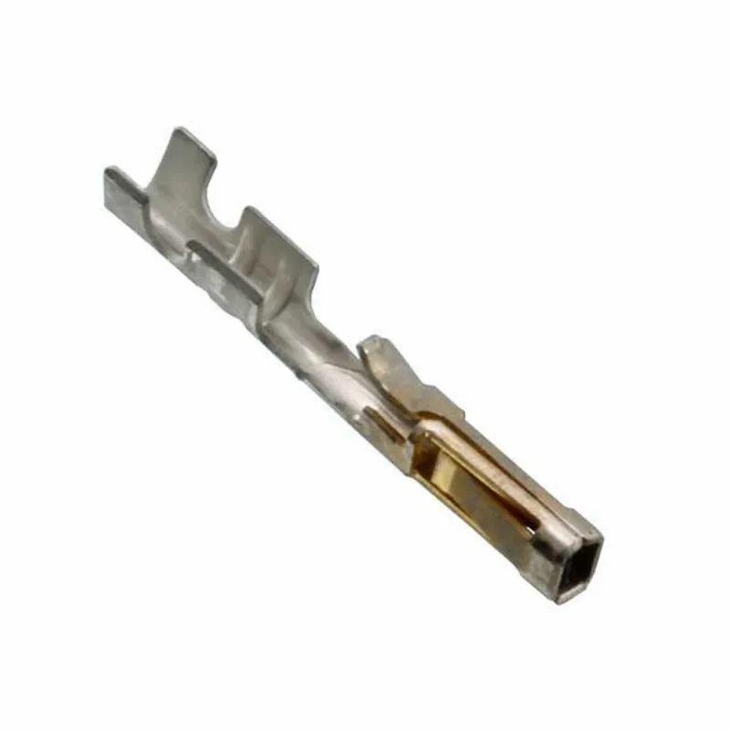 （100pcs）0016020087 SL Crimp Terminal Series 70058 Female 22-24 AWG with 0.38µm Selective Gold (Au) Plated Contact Reel 16020087