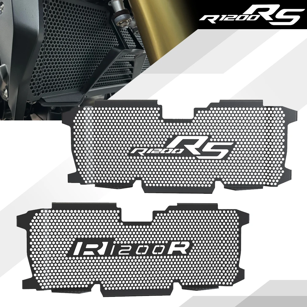 

For BMW R1200R R1200RS R1200R/RS R 1200 R RS 2015 2016 2017 2018 Motorcycle Accessories Radiator Grille Guard Cover Protector