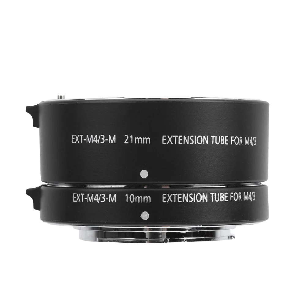 Mcoplus EXT-M4/3-M 10mm 21mm Auto Focus Macro Extension Tube Ring for Olympus Panasonic Micro 4/3 System Camera OM-1 E-M5 III G9