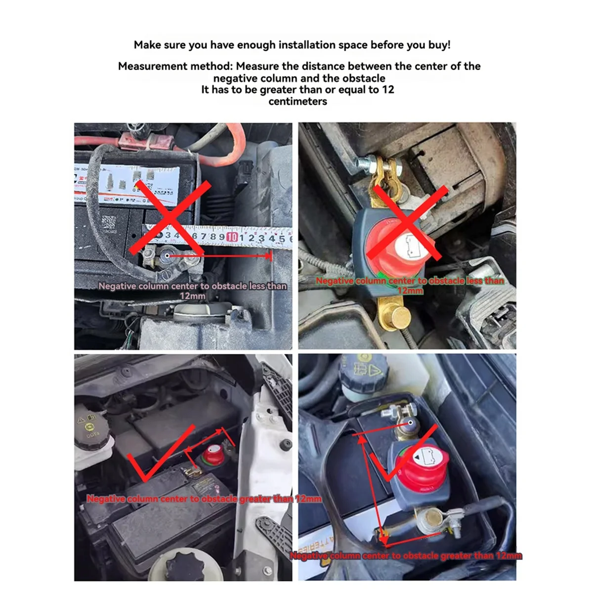 

A13Z_CG on/Off 275A Top Post Battery Disconnect Switch 12-48V Waterproof