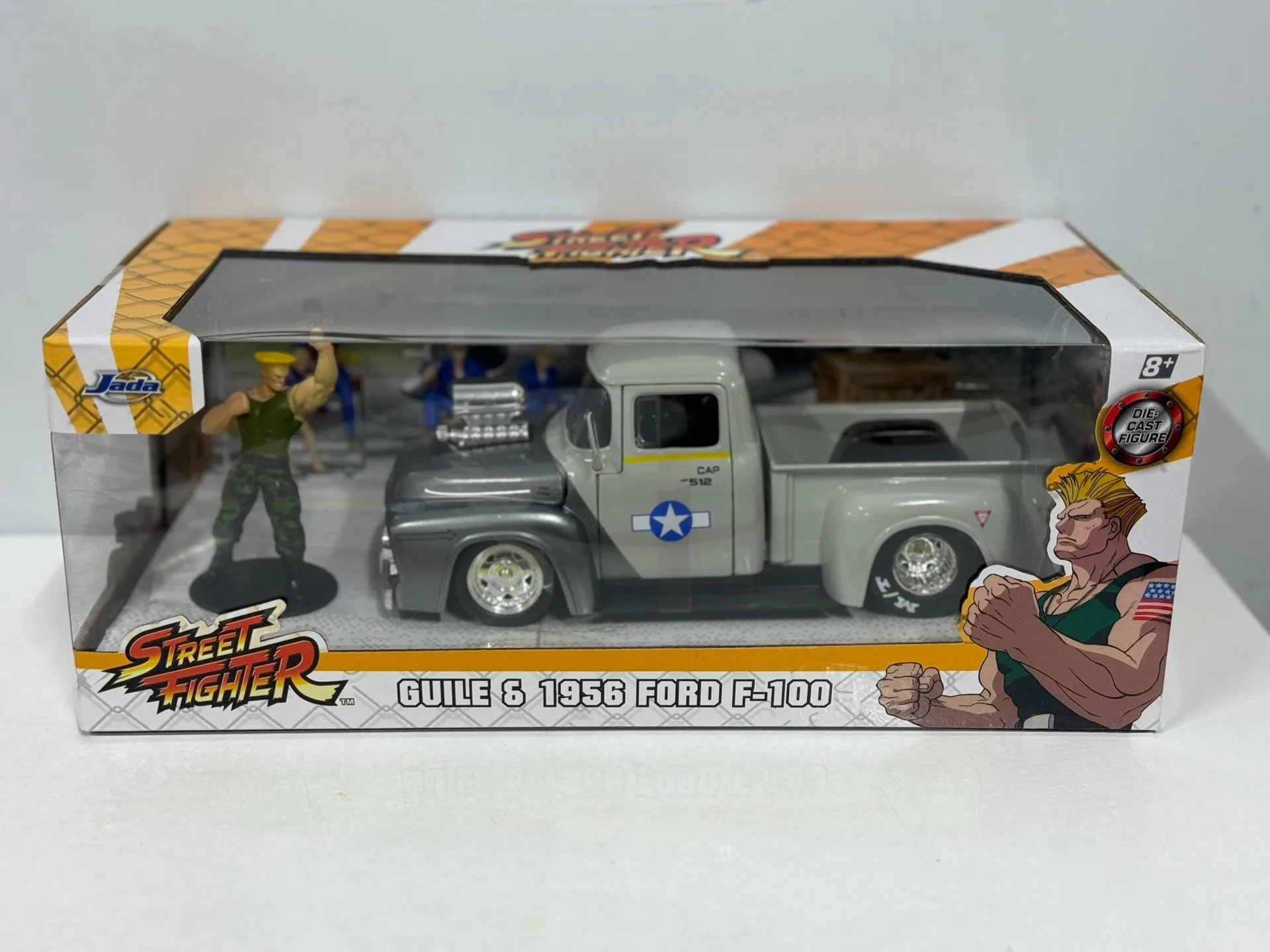 

Литой под давлением уличный истребитель Jiada в масштабе 1/24 (голова брони) 1956 Ford F-100, модель автомобиля из сплава, Коллекционная игрушка, подарок, сувенирный дисплей