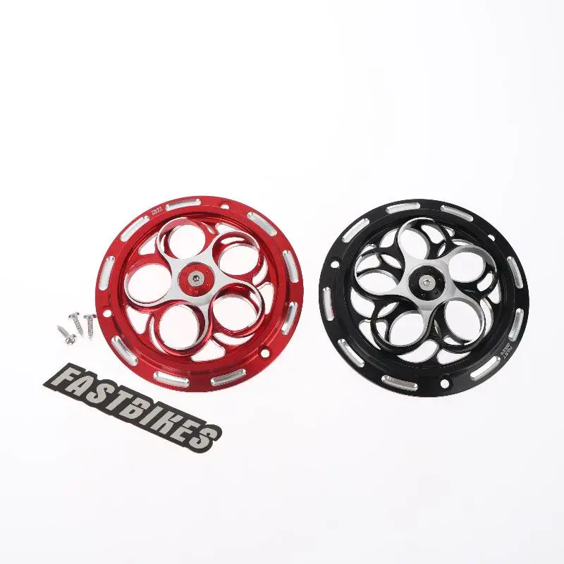 

CNC Aluminum Alloy Motorcycle Fan Cover Rotating Cooling Protector For Vespa150 Scooter Motorcycle Engine Modification Accessory