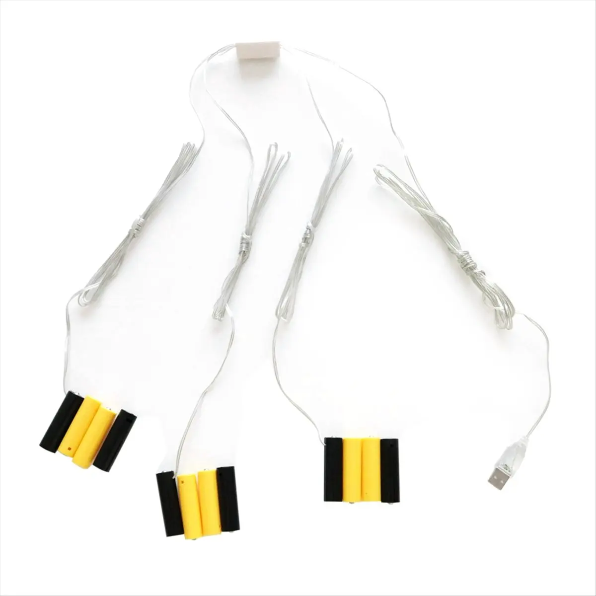 A72Z AAA Virtual Eliminators USB Powered Battery Eliminators for Christmas Tree Lights LED Lights Decoration Replacement 3-1