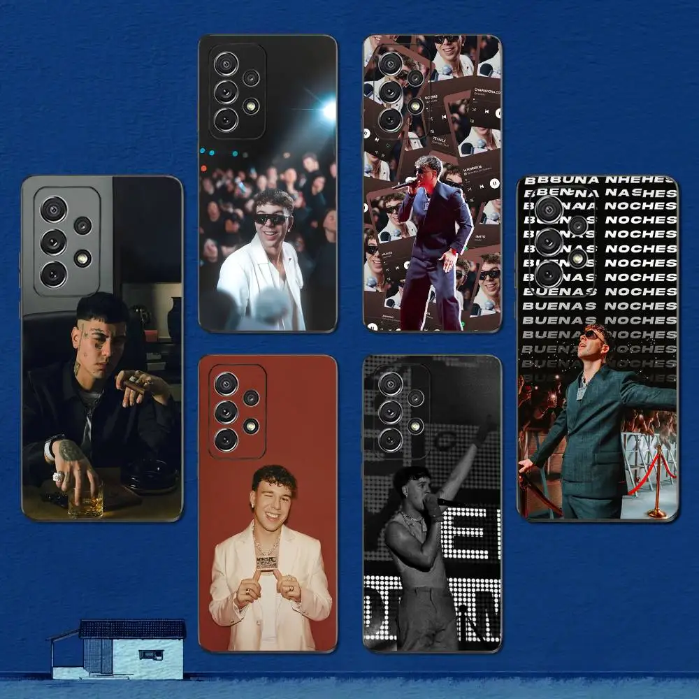 

Rapper Q-Quevedo Cool Phone Case For Samsung S22,S21,S20,S10,S9,S25,S24,S23,Ultra,FE,Plus,Lite,Soft Silicone Black Cover