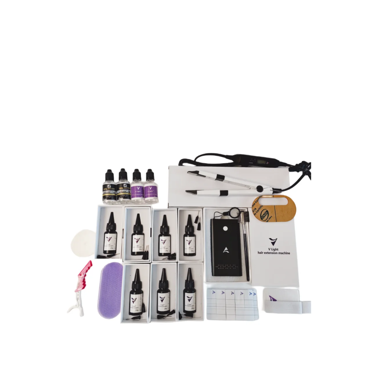 2024เครื่องมือยืดขยายผมแนะนำสำหรับการสั่งซื้อเป็นเครื่องต่อผม V เบา