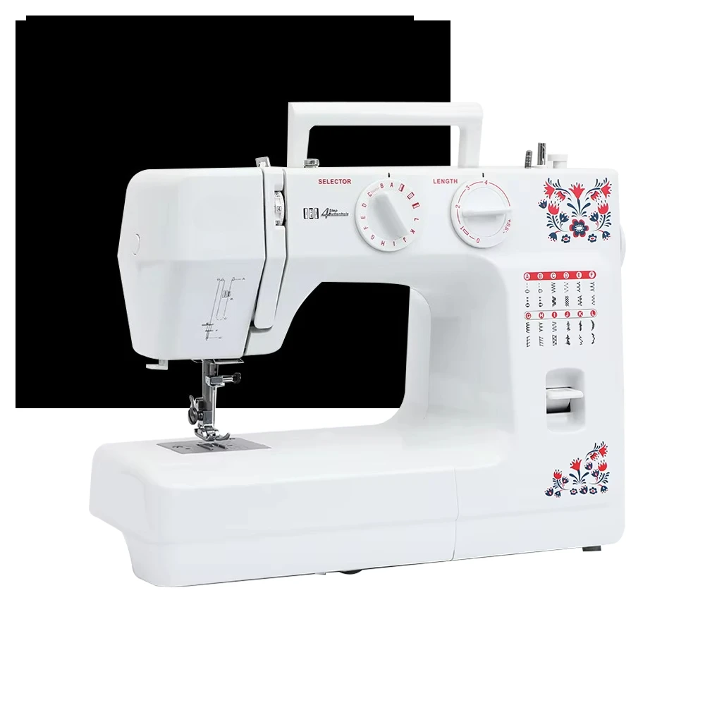 China Multifunction Household 6224 Electric Sewing Machine for Clothes Leather Stitching Tailoring Buttonhole