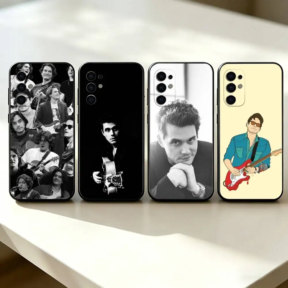 Blues rock musician J-John M-Mayer Phone Case Black Silicone Soft For Samsung S25,S24,S21,S22,S23,S30,Ultra,S20,Plus,Fe,Lite
